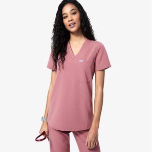 FIGS Mineral Mauve scrub set